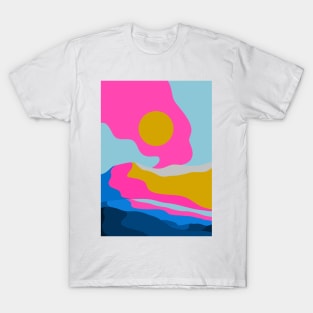 The Pink Blue Hill T-Shirt